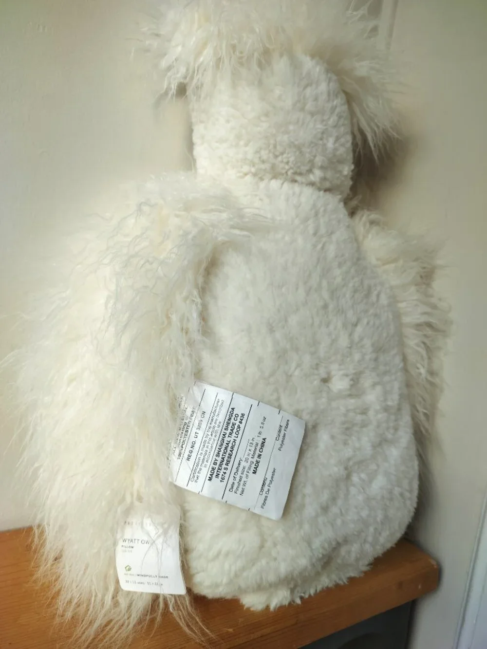 Pottery Barn Wyatt Owl Pillow